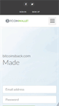 Mobile Screenshot of bitcoinsback.com